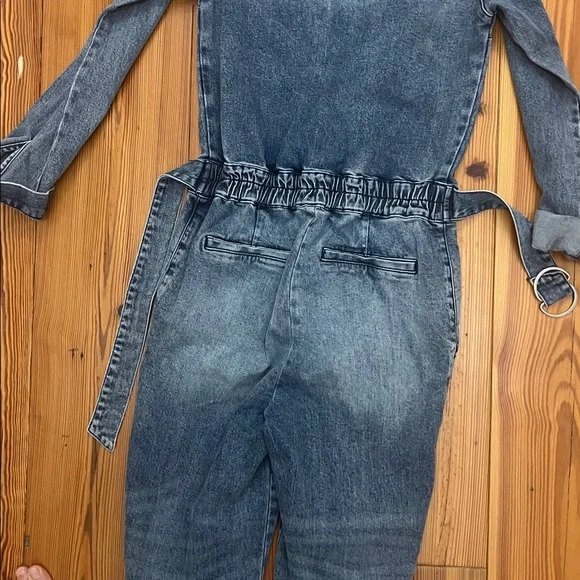 Kut from the Kloth Blue Denim Overalls - Picture 7 of 9